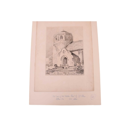 13 - John Sell Cotman (1782 - 1842), a collection of nineteen predominantly 1818 edition large etchings, ... 