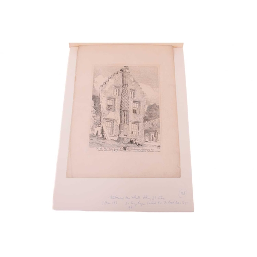 13 - John Sell Cotman (1782 - 1842), a collection of nineteen predominantly 1818 edition large etchings, ... 