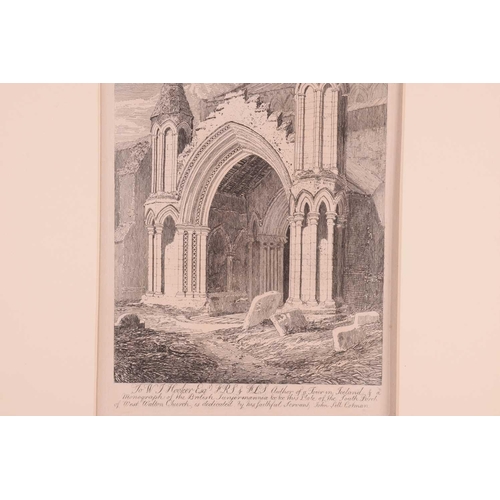 13 - John Sell Cotman (1782 - 1842), a collection of nineteen predominantly 1818 edition large etchings, ... 