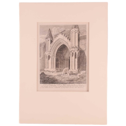 13 - John Sell Cotman (1782 - 1842), a collection of nineteen predominantly 1818 edition large etchings, ... 