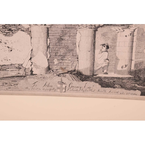 13 - John Sell Cotman (1782 - 1842), a collection of nineteen predominantly 1818 edition large etchings, ... 