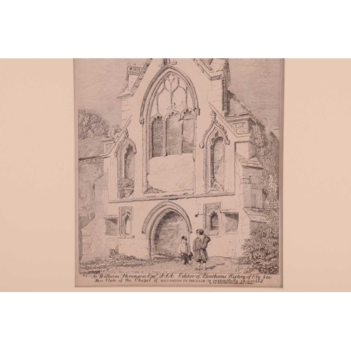 13 - John Sell Cotman (1782 - 1842), a collection of nineteen predominantly 1818 edition large etchings, ... 