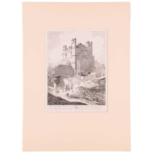 14 - John Sell Cotman (1782 - 1842), a collection of eighteen early 19th century large etchings, comprisi... 