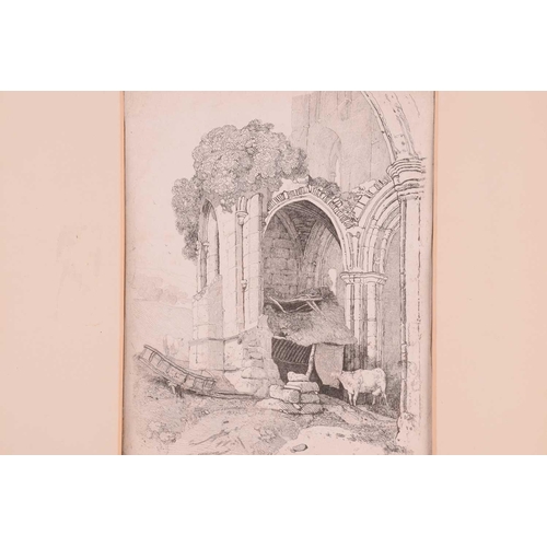 14 - John Sell Cotman (1782 - 1842), a collection of eighteen early 19th century large etchings, comprisi... 