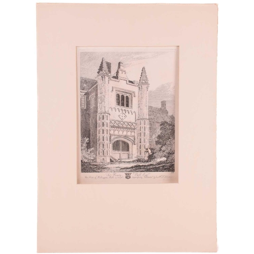 14 - John Sell Cotman (1782 - 1842), a collection of eighteen early 19th century large etchings, comprisi... 