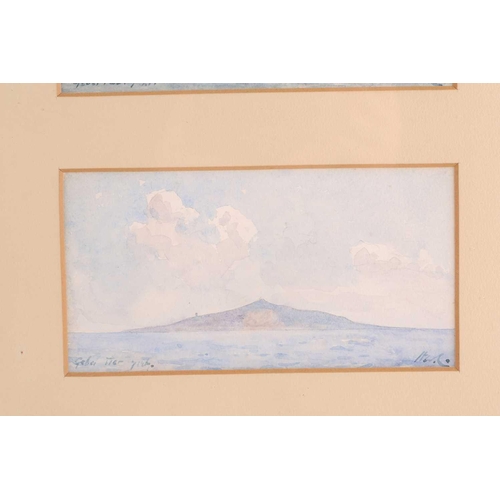 147 - Henry William Cotman (1876-1938), a series of eighteen watercolour sketches comprising Mediterranean... 