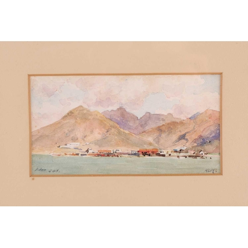 147 - Henry William Cotman (1876-1938), a series of eighteen watercolour sketches comprising Mediterranean... 