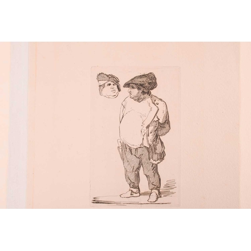 15 - John Sell Cotman (1782 - 1842), five etchings, 'Fecamp', 20.5cm x 27.7cm , Popham 349; 'An Eastern s... 