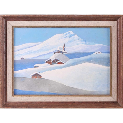 151 - Kenneth Cotman (1904-1994), 'Mittenwald - Bayern', signed and dated 1941 verso, oil on canvas, 30.5c... 