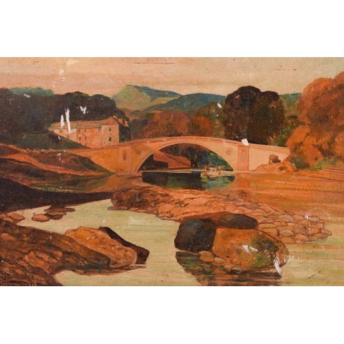 156 - Kenneth Cotman (1904-1994), 'Greta Bridge', 'Landscape View', 'Eilian Donan Castle', 'The Cump - Eas... 