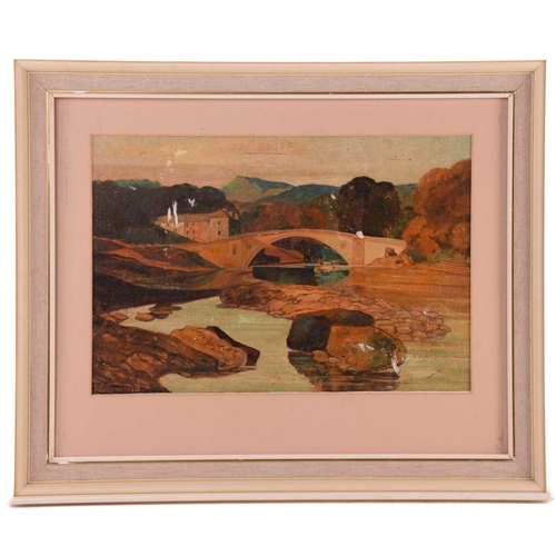 156 - Kenneth Cotman (1904-1994), 'Greta Bridge', 'Landscape View', 'Eilian Donan Castle', 'The Cump - Eas... 