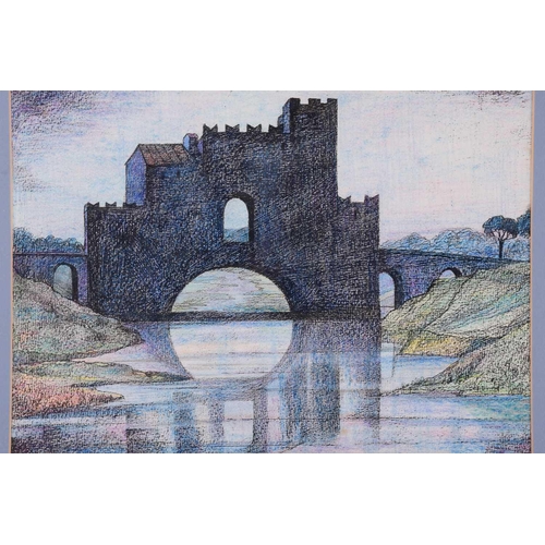 156 - Kenneth Cotman (1904-1994), 'Greta Bridge', 'Landscape View', 'Eilian Donan Castle', 'The Cump - Eas... 