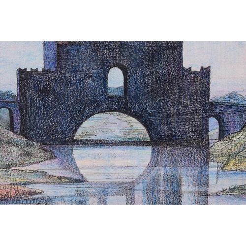 156 - Kenneth Cotman (1904-1994), 'Greta Bridge', 'Landscape View', 'Eilian Donan Castle', 'The Cump - Eas... 