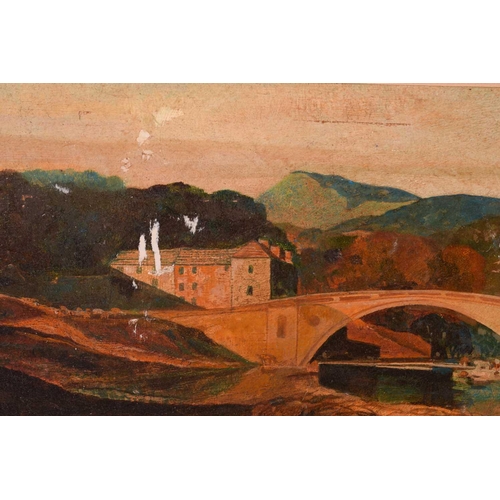 156 - Kenneth Cotman (1904-1994), 'Greta Bridge', 'Landscape View', 'Eilian Donan Castle', 'The Cump - Eas... 