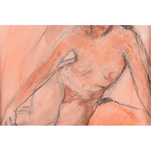 162 - Susan Wiltshire, nee Cotman (1928-2022), 'Reclining Male Nude', 'Rear View of a Seated Male Nude', a... 