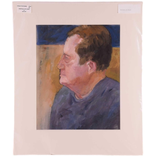 163 - Susan Wiltshire, nee Cotman (1928-2022), 'Portrait of Chris', 'Portrait of John', 'Portrait Study Is... 