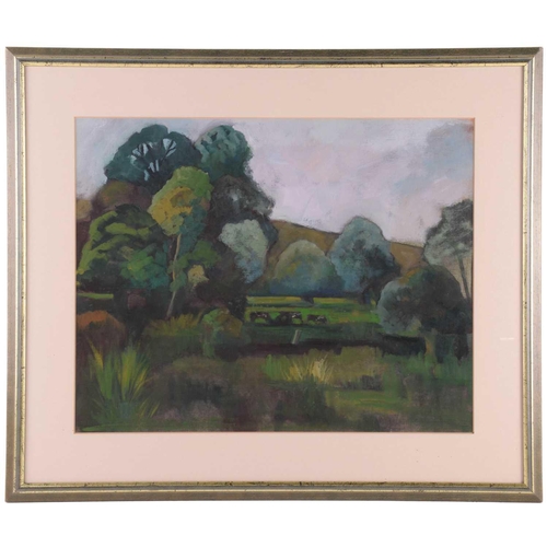 167 - Susan Wiltshire, nee Cotman (1928-2022), 'River Avon - Harnham', 'Stapleford Meadows - Summer' and u... 