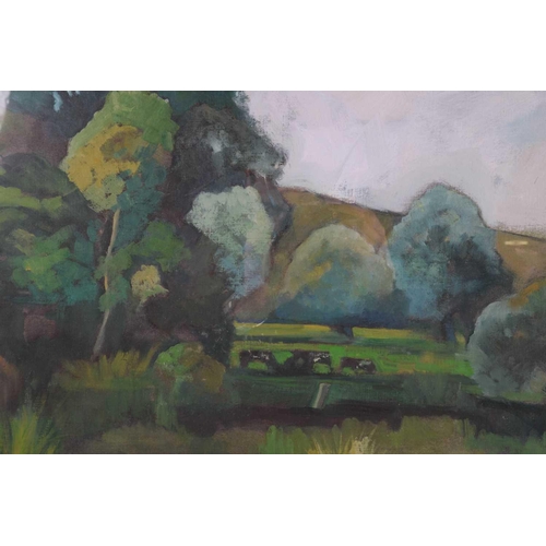 167 - Susan Wiltshire, nee Cotman (1928-2022), 'River Avon - Harnham', 'Stapleford Meadows - Summer' and u... 