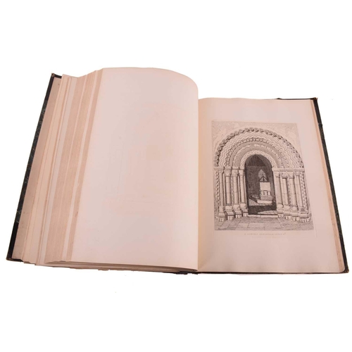 18 - Cotman's Etchings Volumes I and II, published by Henry G Bohn 1838, to include 'Architectual Antiqui... 