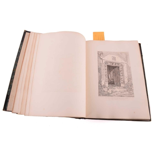 18 - Cotman's Etchings Volumes I and II, published by Henry G Bohn 1838, to include 'Architectual Antiqui... 