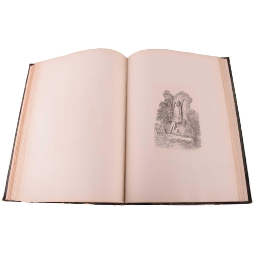 18 - Cotman's Etchings Volumes I and II, published by Henry G Bohn 1838, to include 'Architectual Antiqui... 