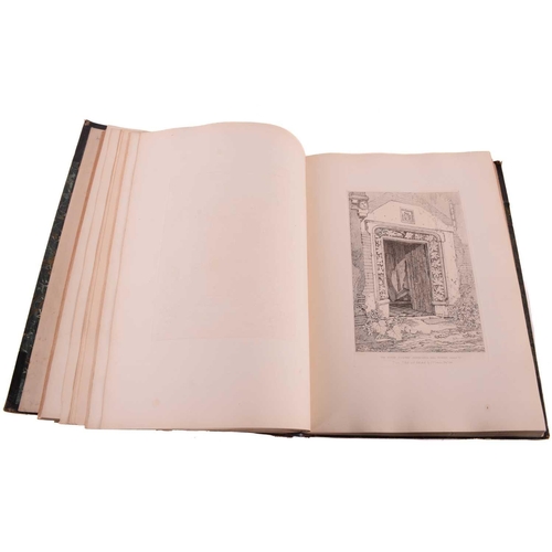 18 - Cotman's Etchings Volumes I and II, published by Henry G Bohn 1838, to include 'Architectual Antiqui... 