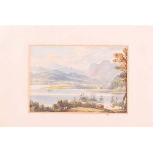 182 - Lady Bresford (Beresford) Nee Schlitz, 'A Scene in the Lake District', watercolour, later inscribed ... 