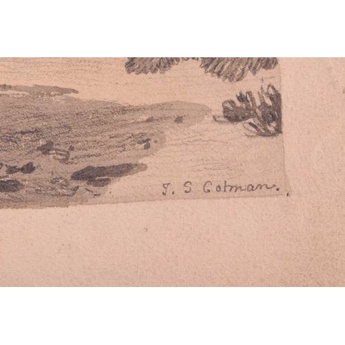 19 - After John Sell Cotman (1782 - 1842), 'Rural Cottage', bearing signature and numbered 654 lower left... 