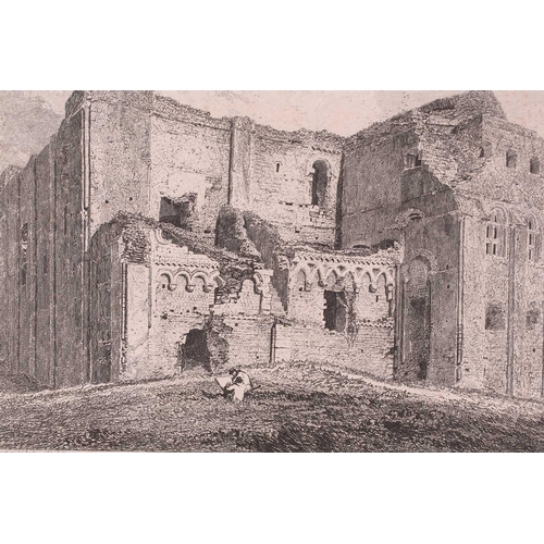 191 - John Sell Cotman (1782-1842), 'Castle Rising Castle', etched and published by J. S Cotman, Yarmouth ... 