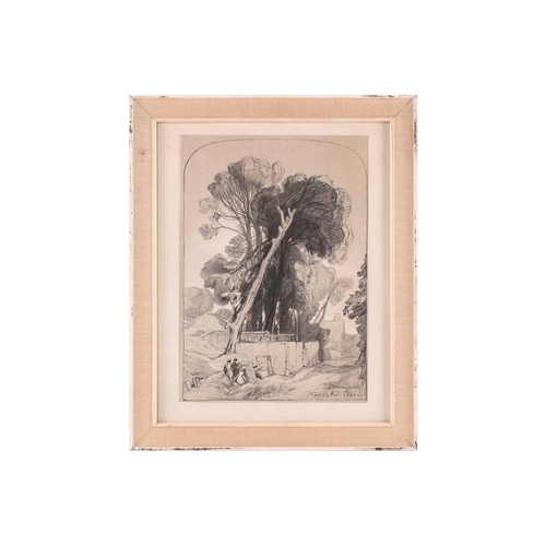 194 - Miles Edmund Cotman (1810 - 1858), 'Itteringham', lithograph, dated in the image Nov 12th, 1841, 39.... 