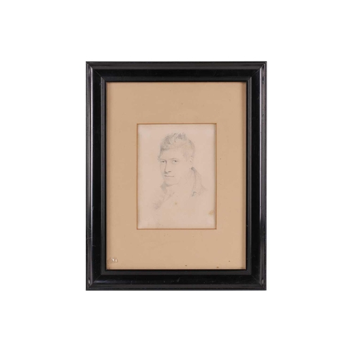 196 - John Sell Cotman (1782 - 1842), portrait of Edmund Cotman (1786 - 1851), brother of the artist, penc... 