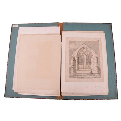 200 - Cotman's Etchings of Architectural and Picturesque Remains in Norfolk, fifty plates, 1817 and later,... 