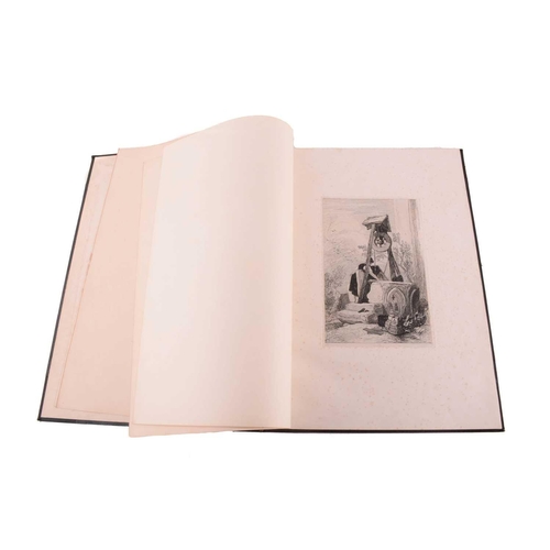 203 - John Sell Cotman, eight original etchings and ten etchings by Miles Edmund Cotman, published Charles... 