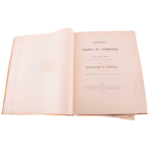 205 - John Crome - Etchings of Views in Norfolk by the late John Crome, Founder of the Norwich Society of ... 