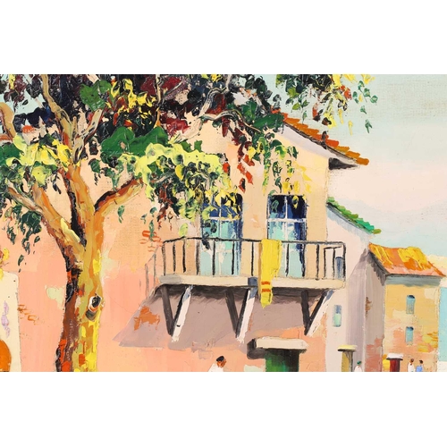 234 - † Cecil Rochfort D'Oyly-John (1906 - 1993), 'St Tropez, S of France', signed, inscribed verso, oil o... 