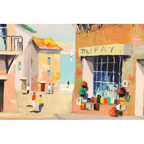 234 - † Cecil Rochfort D'Oyly-John (1906 - 1993), 'St Tropez, S of France', signed, inscribed verso, oil o... 