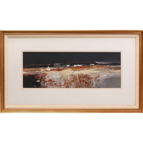 257 - † Gordon Hope Wyllie (1930 - 2005), 'Dark Sky', signed and dated '82, inscribed label verso, gouache... 