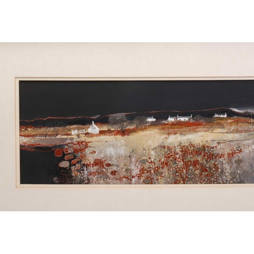 257 - † Gordon Hope Wyllie (1930 - 2005), 'Dark Sky', signed and dated '82, inscribed label verso, gouache... 