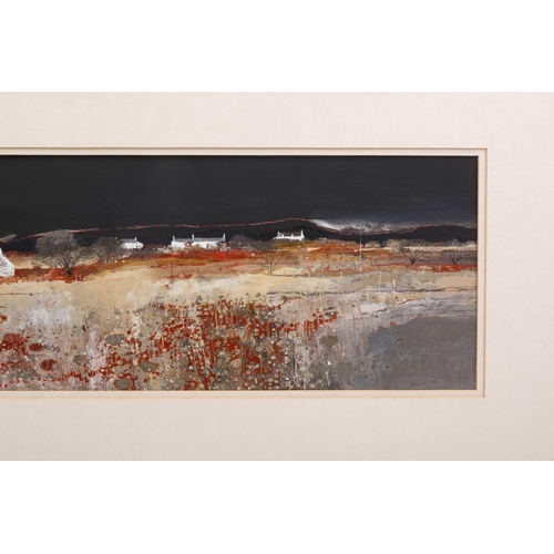 257 - † Gordon Hope Wyllie (1930 - 2005), 'Dark Sky', signed and dated '82, inscribed label verso, gouache... 