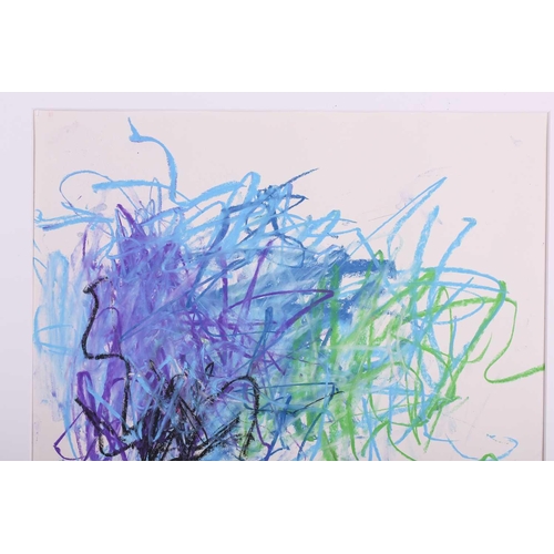 265 - Joan Mitchell (1925-1992) American, Untitled, signed in pencil, pastel on paper, 49 x 49 cm, framed ... 