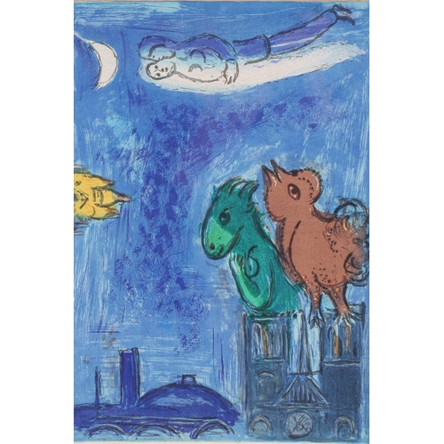 292 - † After Marc Chagall (1887 - 1985), The Monsters of Notre Dame, stamped signature, numbered 21/200 i... 