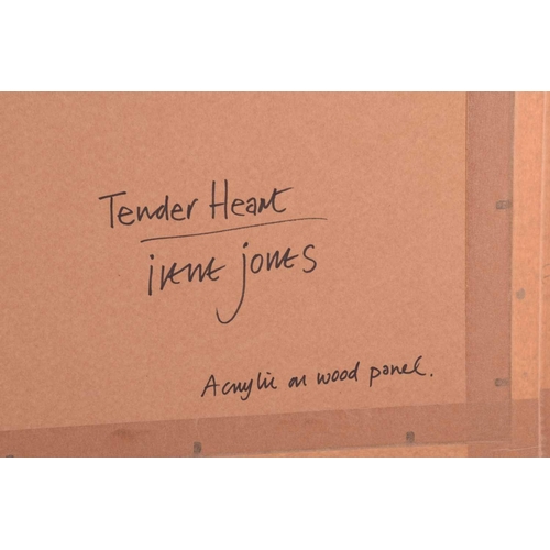 298 - † Irene Jones (Contemporary English), 'Tender Heart' and 'Pick a Card' - a pair, signed, inscribed v... 