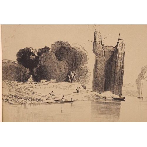 34 - After John Sell Cotman (1782 - 1842) a collection of six lithographs by Miles Edmund Cotman (1810 - ... 