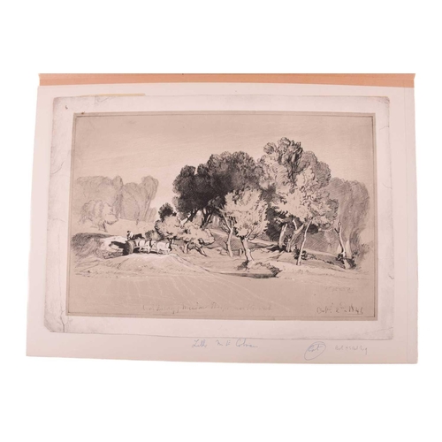 34 - After John Sell Cotman (1782 - 1842) a collection of six lithographs by Miles Edmund Cotman (1810 - ... 