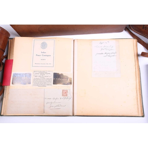 426 - Sophia Duleep Singh, an album of handwritten letters, photographs and ephemera, primarily relating t... 