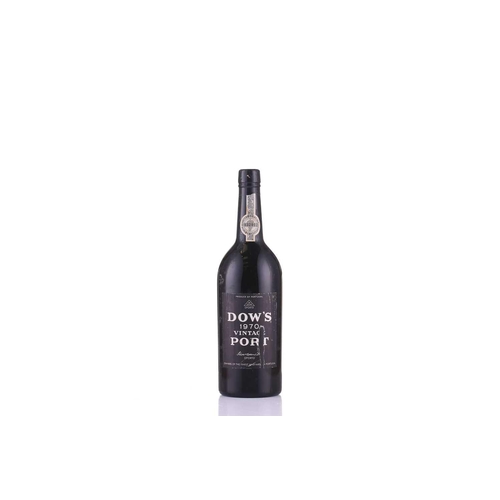 438 - A bottle of Dow's 1970 Vintage Port, together with a 1954 bottle of Madeira, Leacock & Co, both in w... 