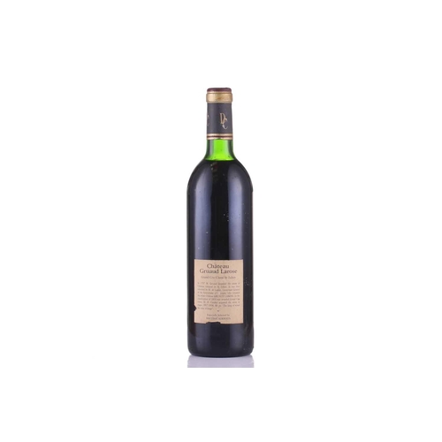 444 - A bottle of 1986 Chateau Gruaud Larose, together with a 1990 Chateau Lascombes and a 1988 Margaux, C... 