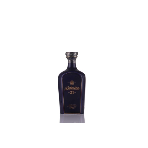 446 - A litre bottle of Johnnie Walker Gold Label Finest Scotch Whisky, Aged 18 Years, 43% Vol, together w... 