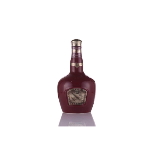 447 - A bottle of Chivas Brothers Royal Salute Blended Scotch Whisky, ceramic decanter with cloth bag, 70c... 