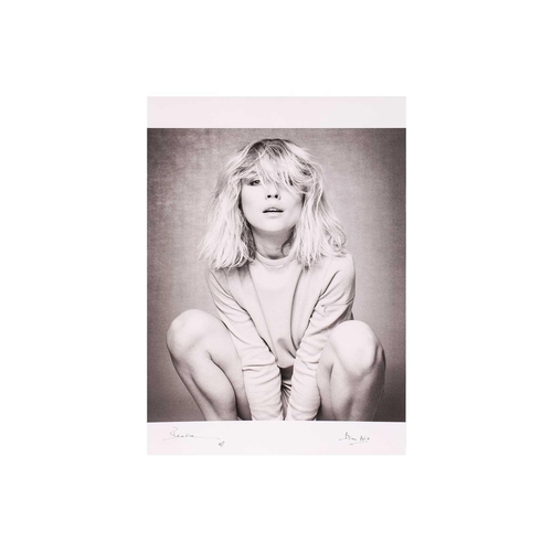 462 - † Brian Aris (Contemporary), 'Blondie', signed Artists Proof, also signed and dated 2012 version, bl... 